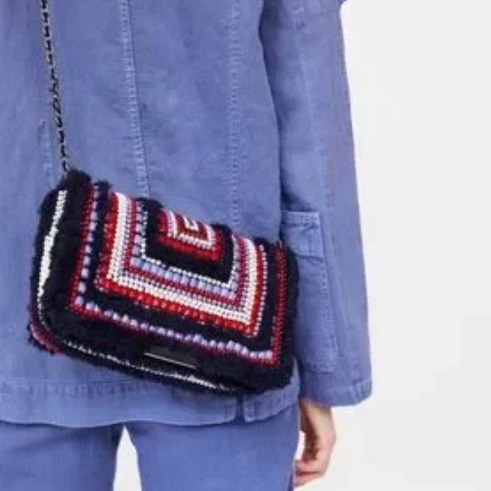 Zara Beaded Crossbody Bag